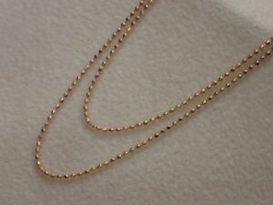 函館のアルタマート五稜郭店で買取した 金 ヴァンドーム 青山 ネックレス