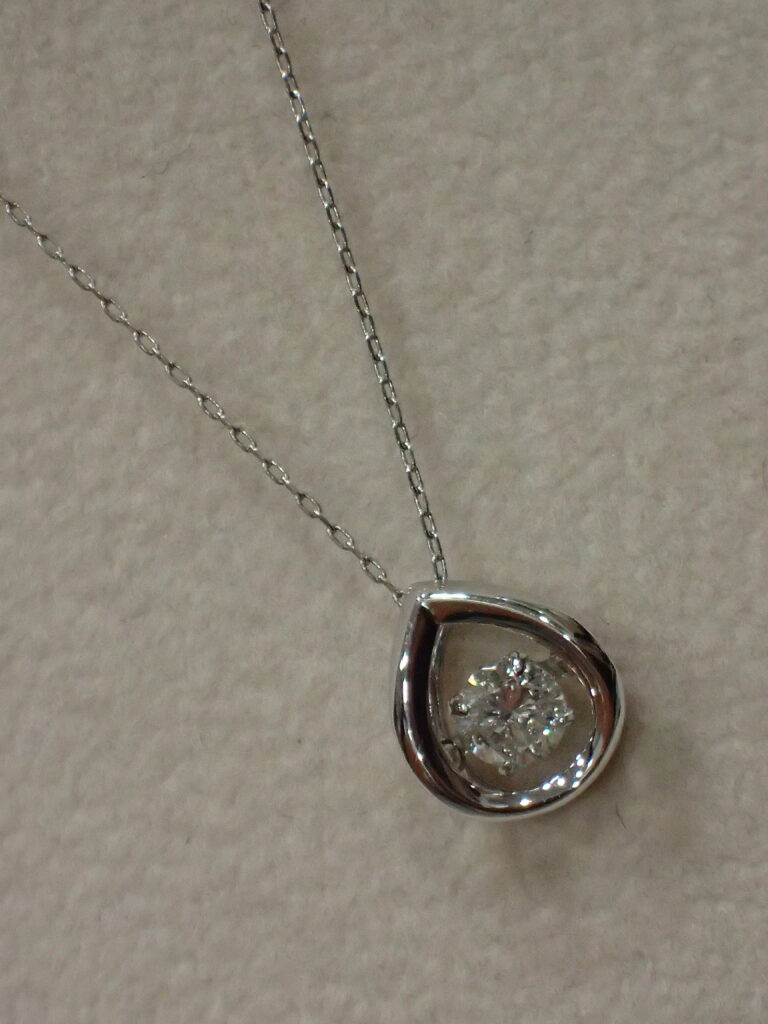 アルタマート函館五稜郭店で買取したプラチナ ダイヤ モンドネックレス